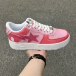 A Bathing Ape Bape SK8 Sta Pink 1H20 191 046 (8)