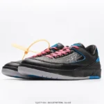 AIR Jordan 2 Retro Low SP Off White Black Blue DJ4375 004 (3)